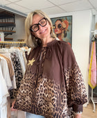 Blouse étoile dorée