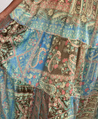 Robe en soie à bretelles