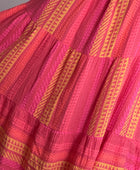 Robe d’été fond corail
