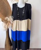 Robe Sidonie bleu TU 48/52