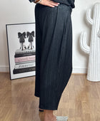 Pantalon Alan noir fines rayures TU 38/48