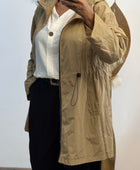 Veste coupe vent beige