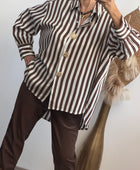 Chemise Valentine marron