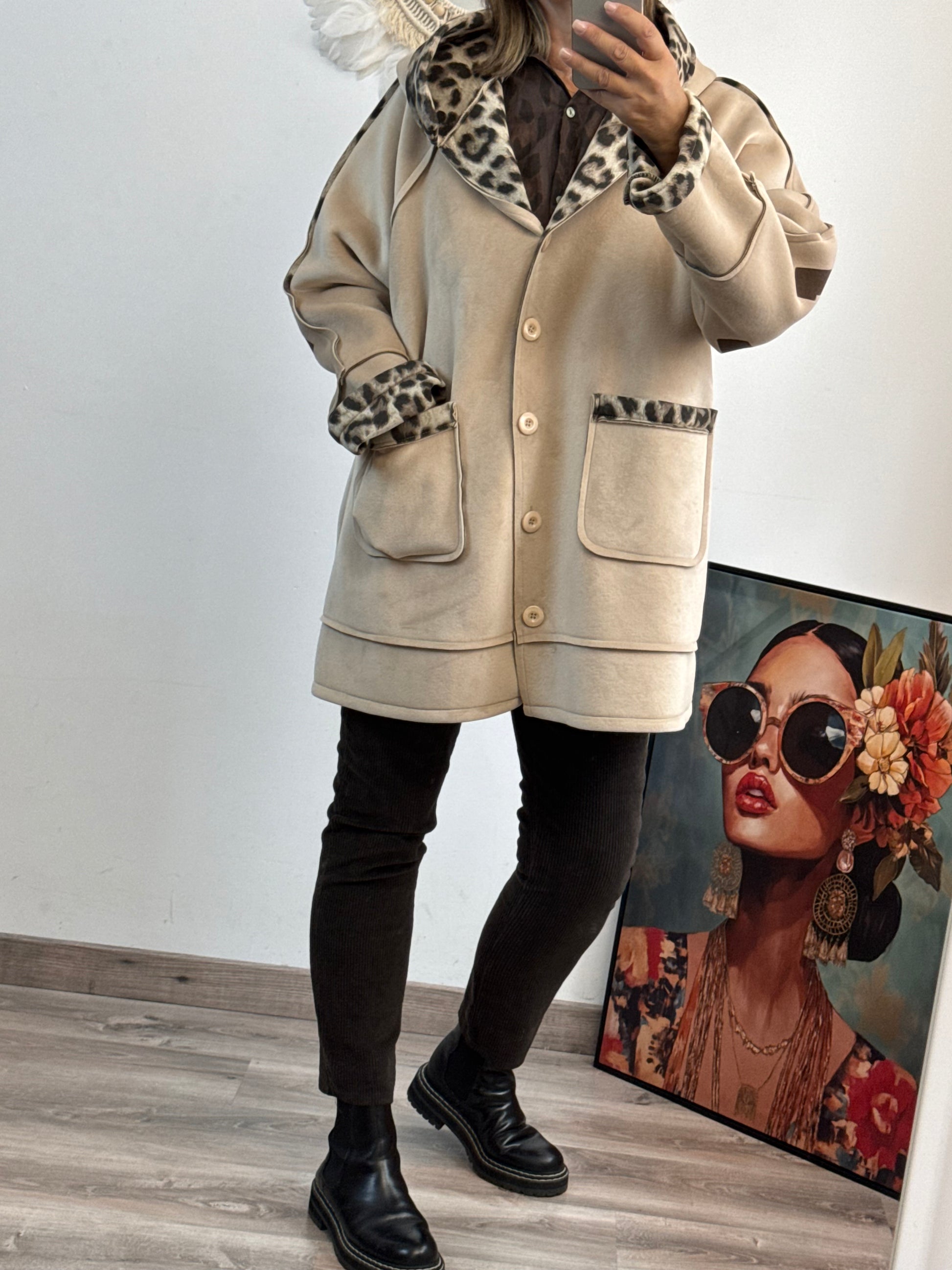 Manteau Paradise beige