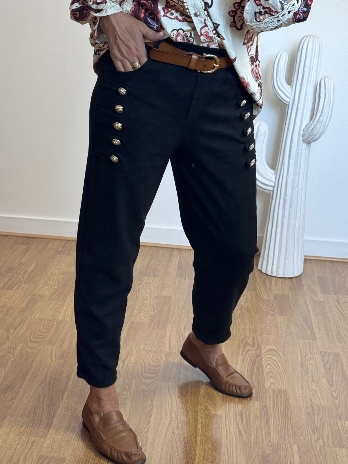 Pantalon officier noir TU 36/42