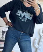 Teeshirt love noir