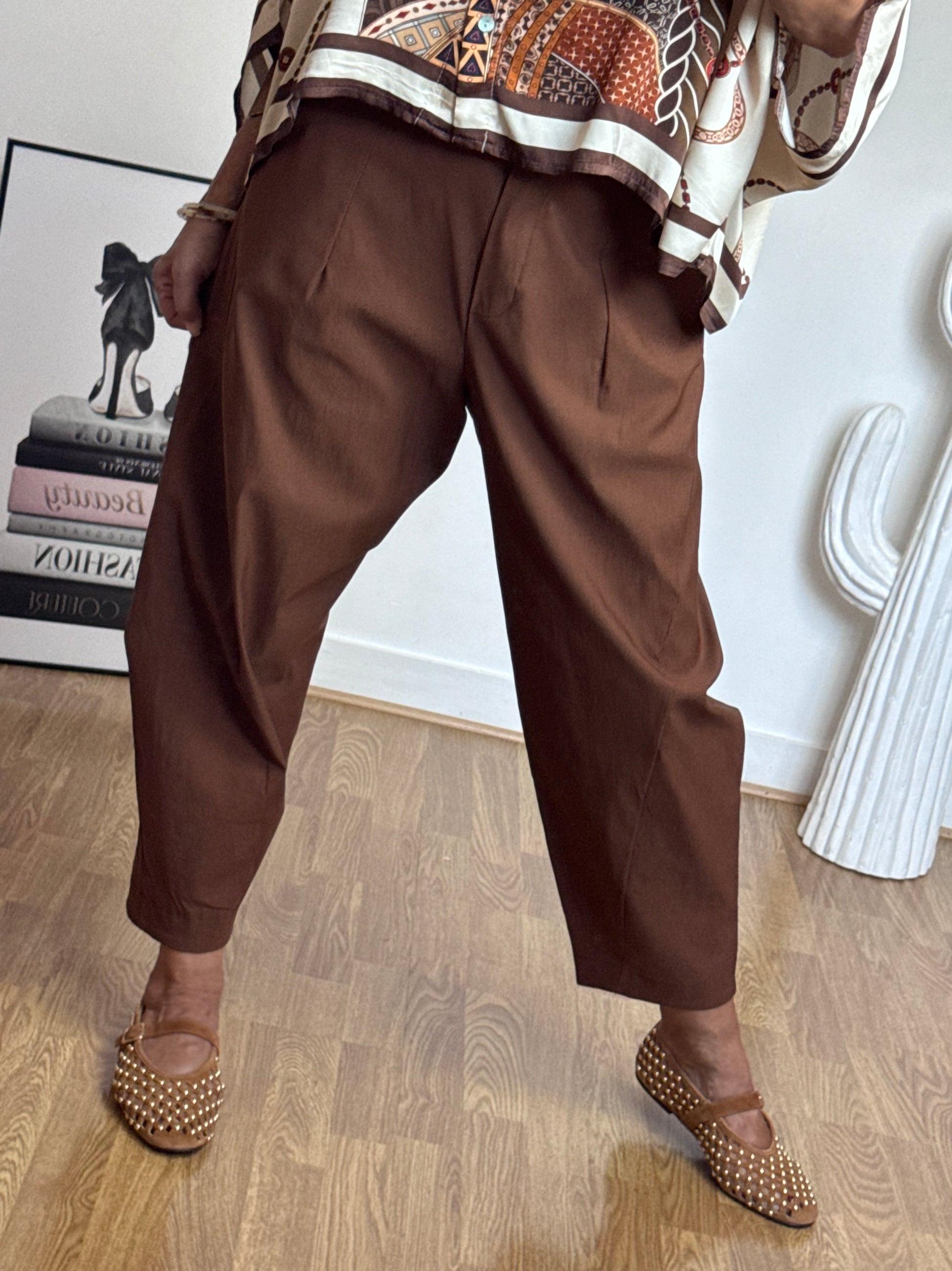 Pantalon Alexis camel