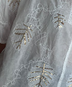 Blouse bohème blanche