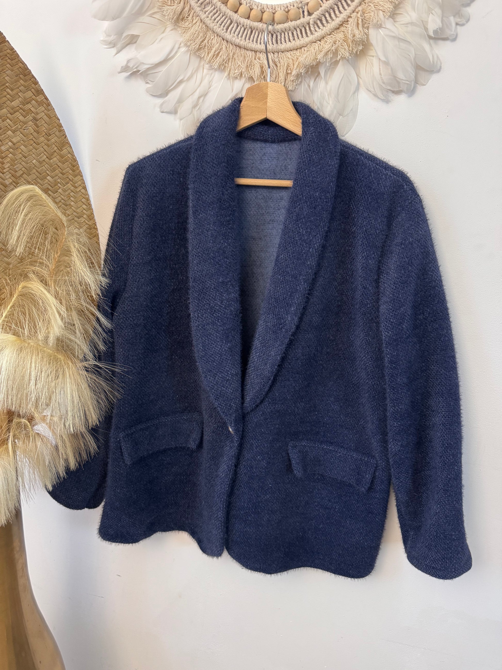 Blazer d’hiver bleu TU 36/44
