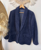Blazer d’hiver bleu TU 36/44