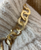 Collier anneaux dorés