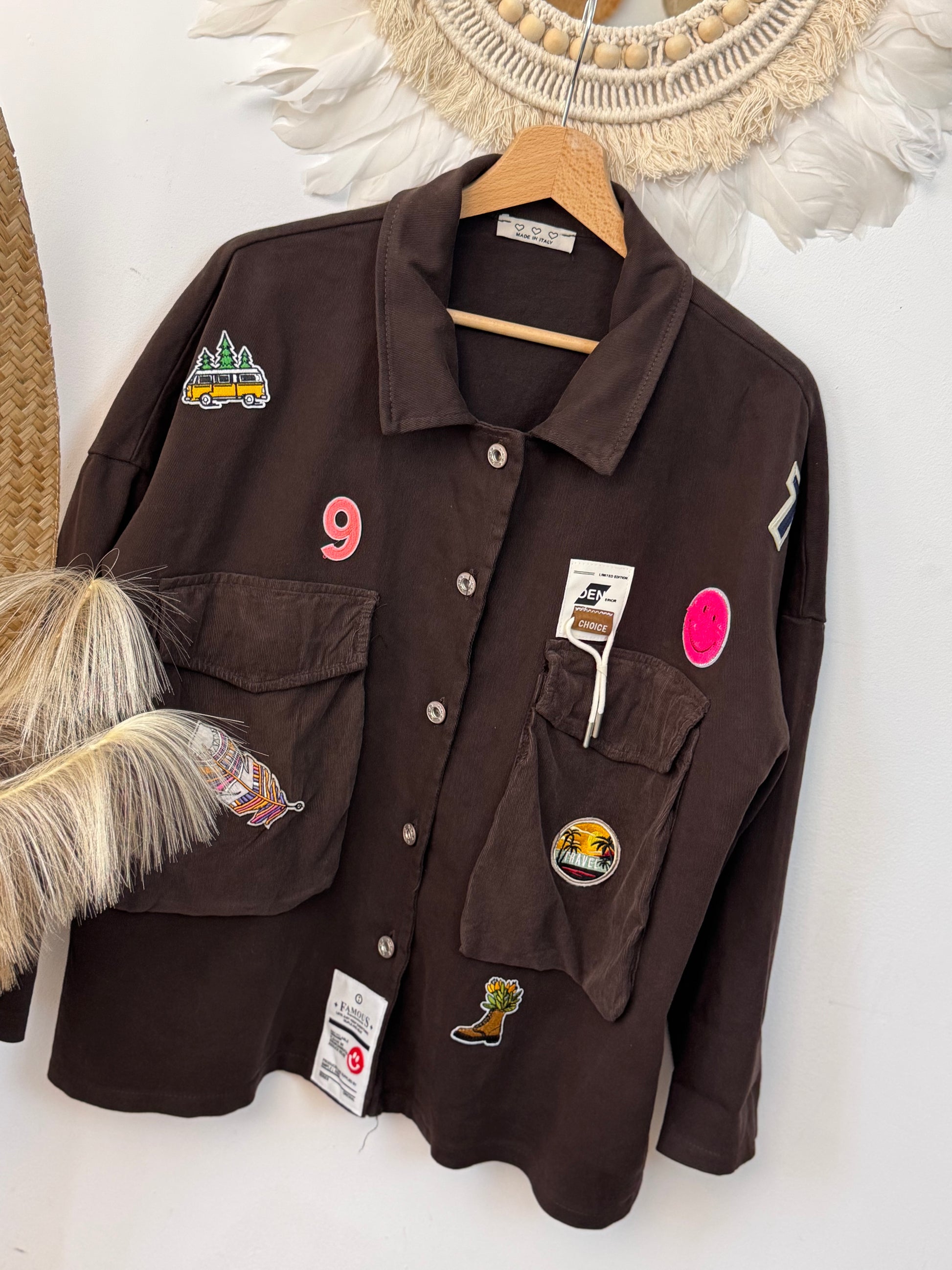 Veste marron casuel