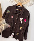 Veste marron casuel