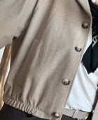 Veste courte beige