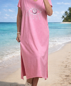 Robe teeshirt rose TU 38/46