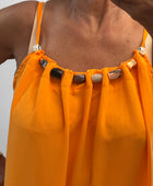 Robe longue Agathe orange