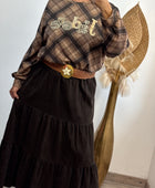 Pull à carreaux J’adore