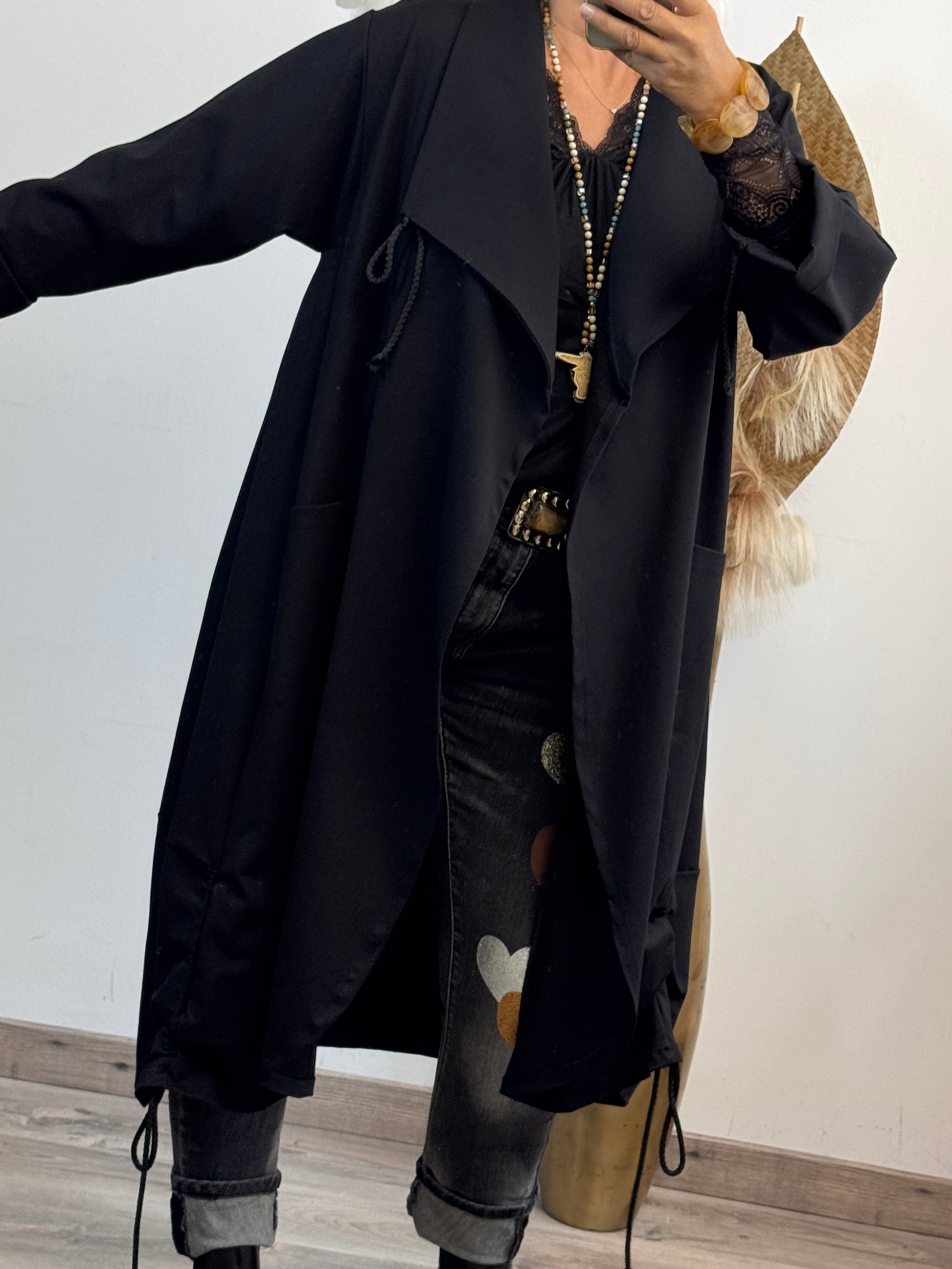 Manteau Arthur noir
