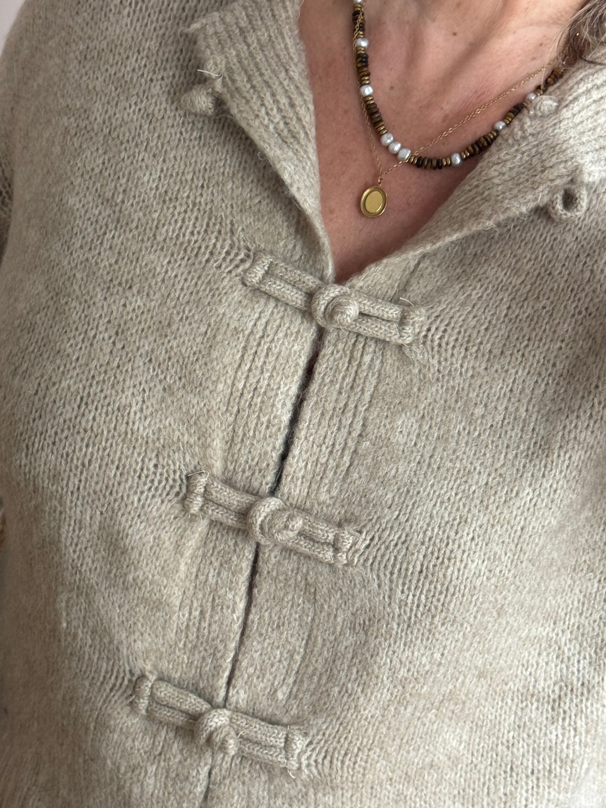 Cardigan Kyoto beige