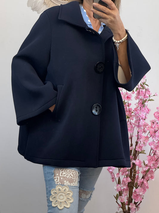 Veste évasée marine TU 42/48