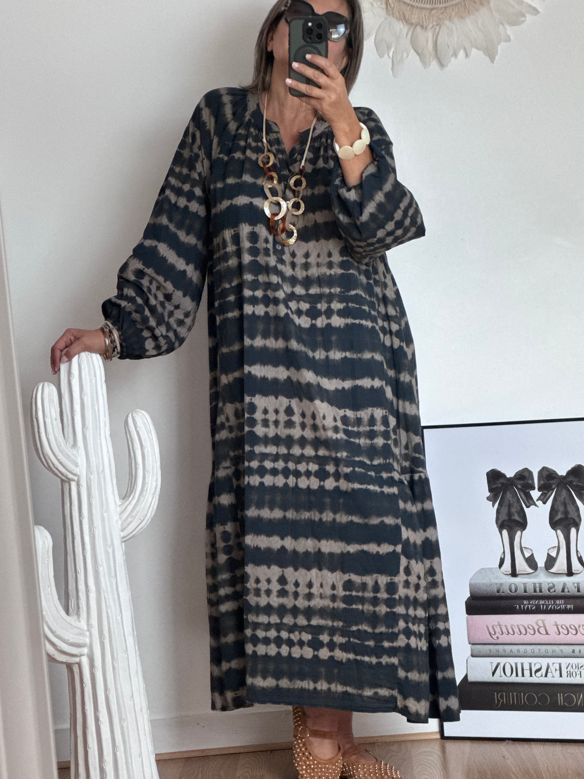 Robe bohème tie and dye Bantidas From Marseille
