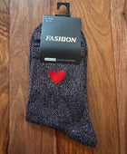 Chaussettes cœur brillantes 36/41