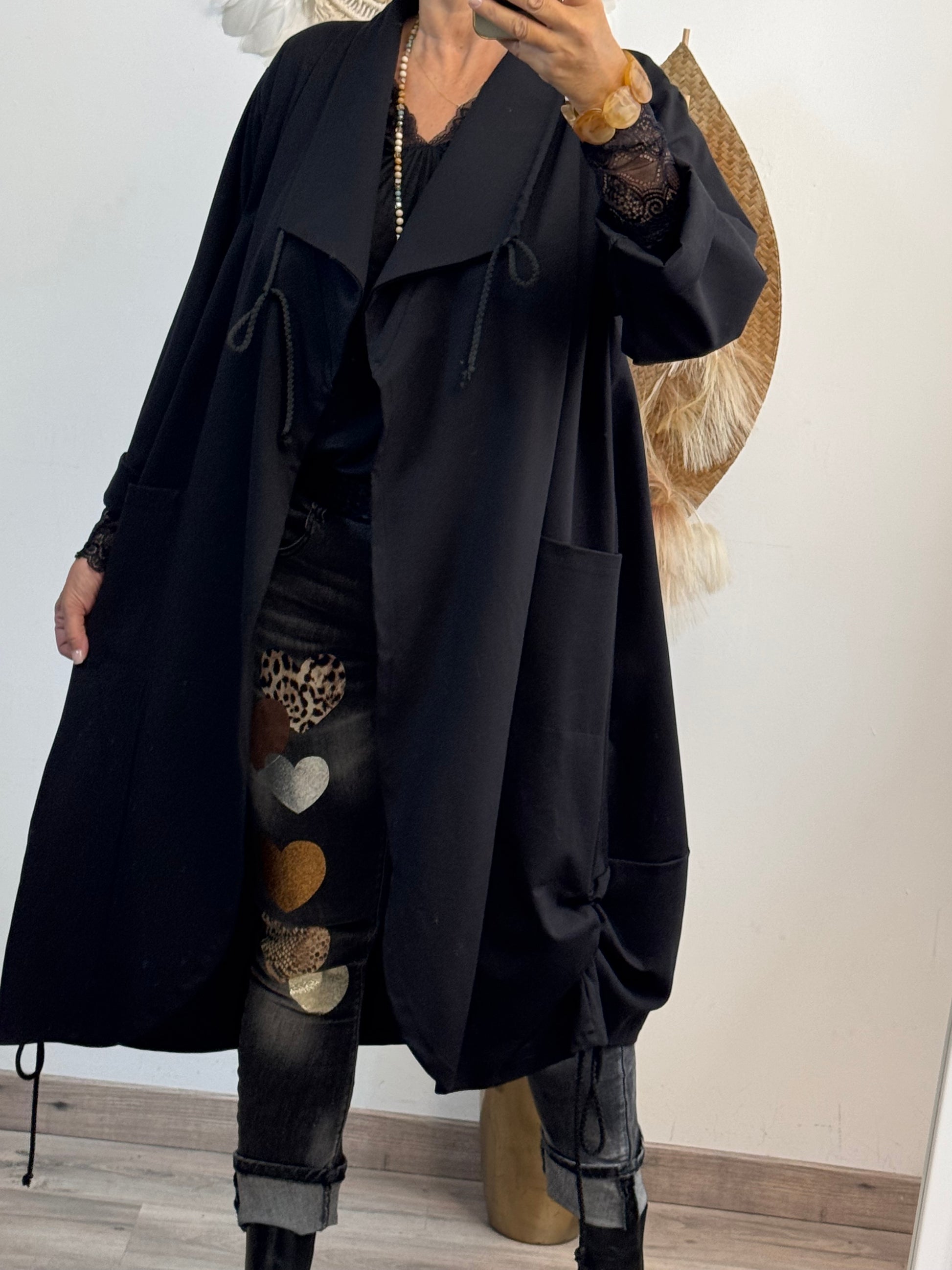 Manteau Arthur noir