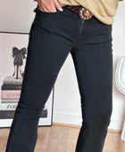 Jeans flare noir