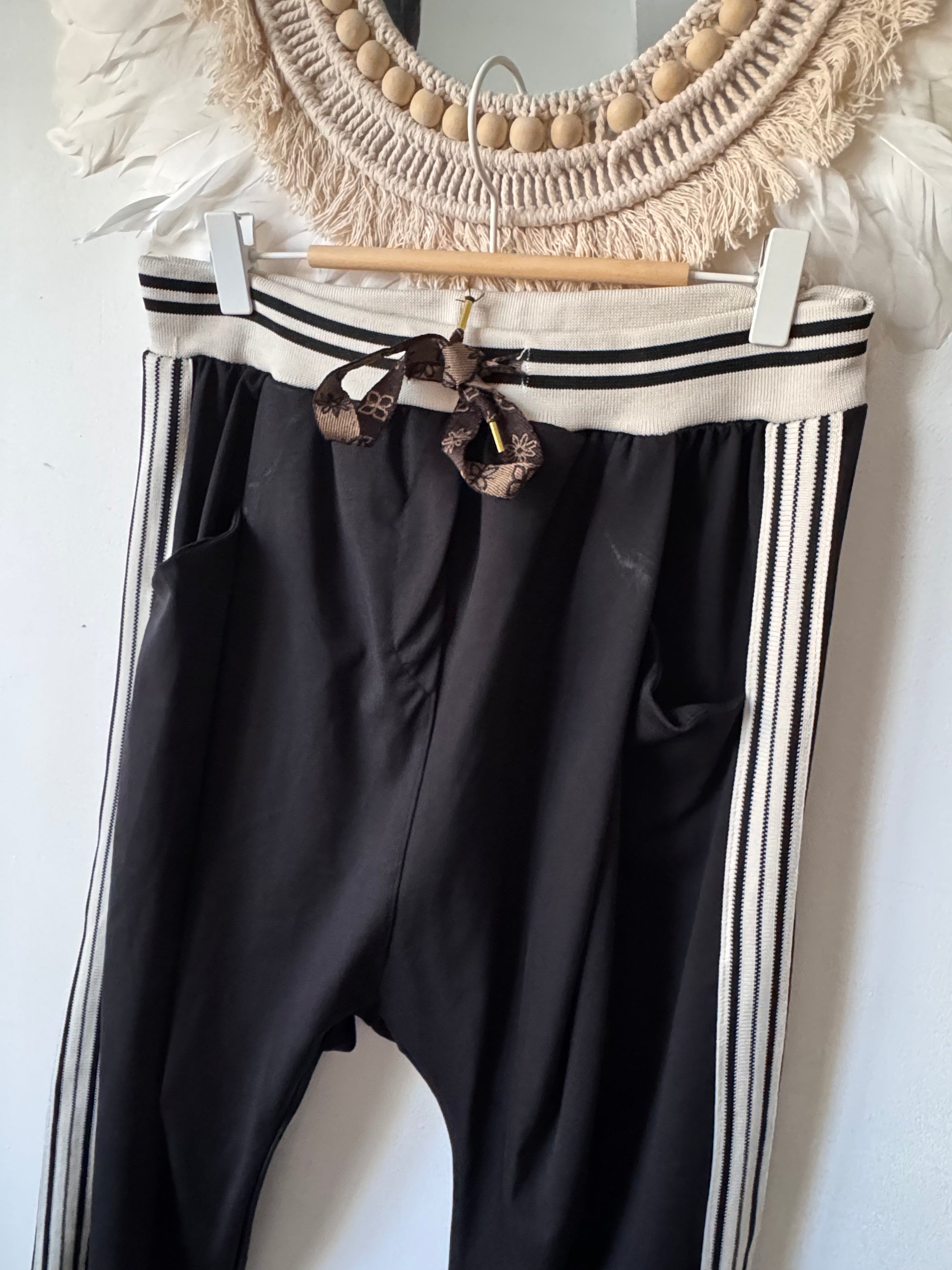 Pantalon confort saroual noir ✅ petit défaut ✅