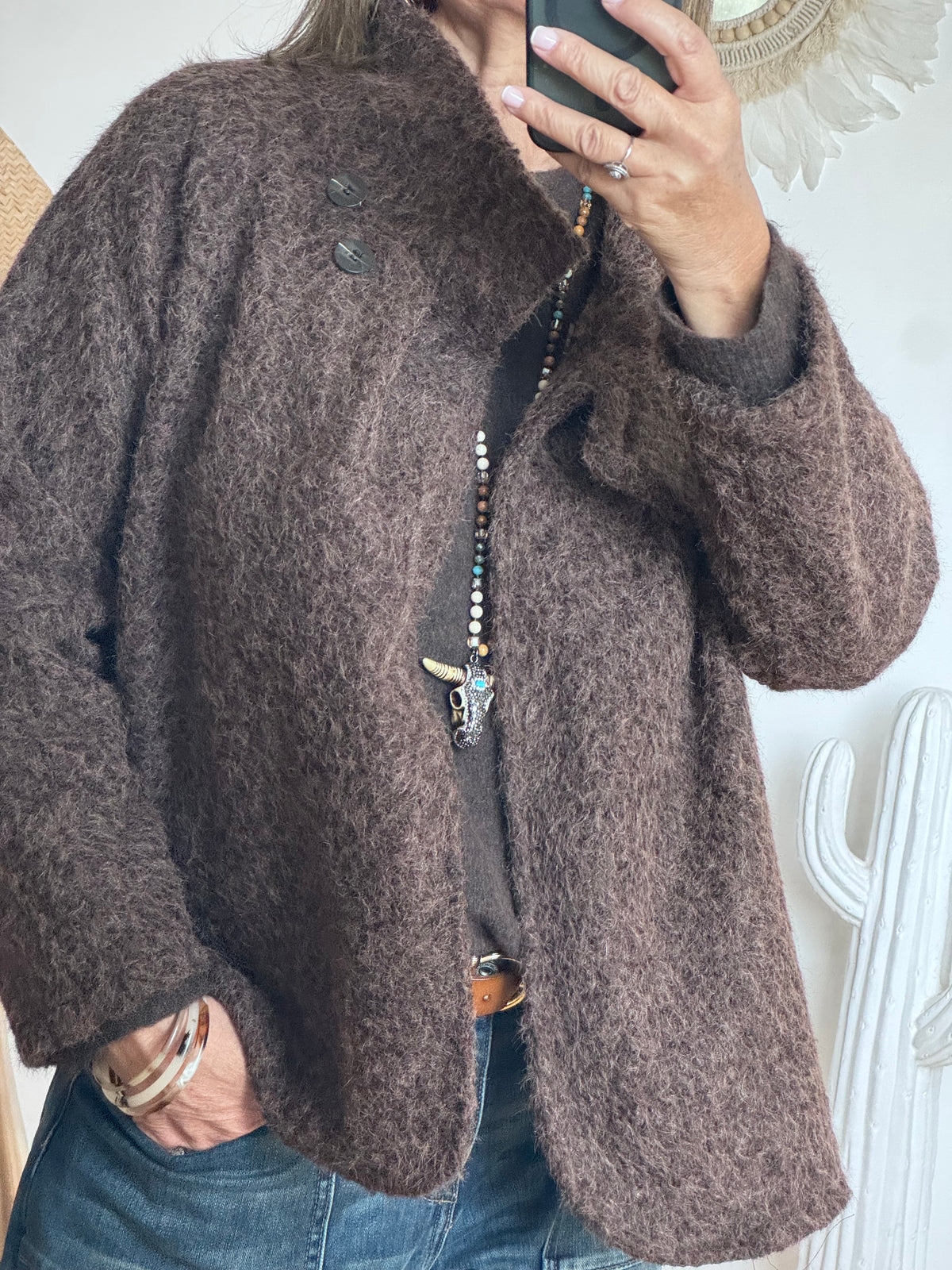 Veste Soline marron