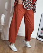 Pantalon Nino terracotta