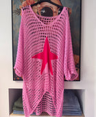 Pull crochet rose