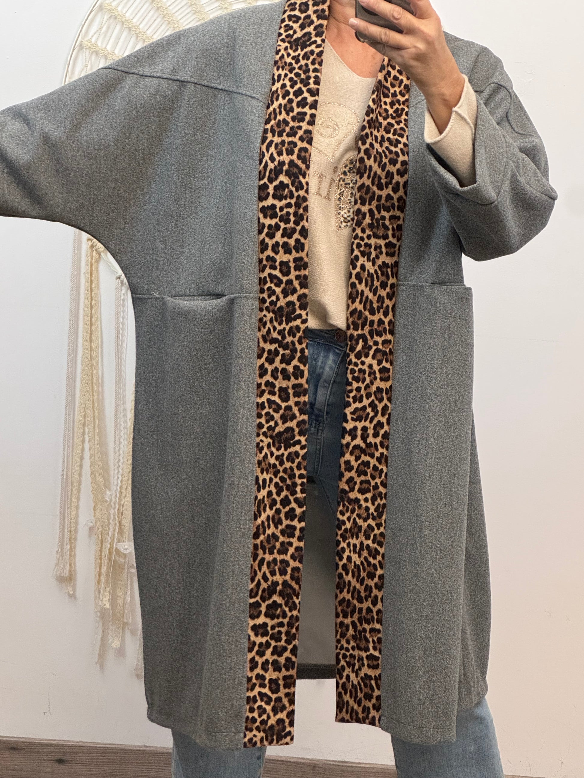 Manteau gris Léo TU 44/50