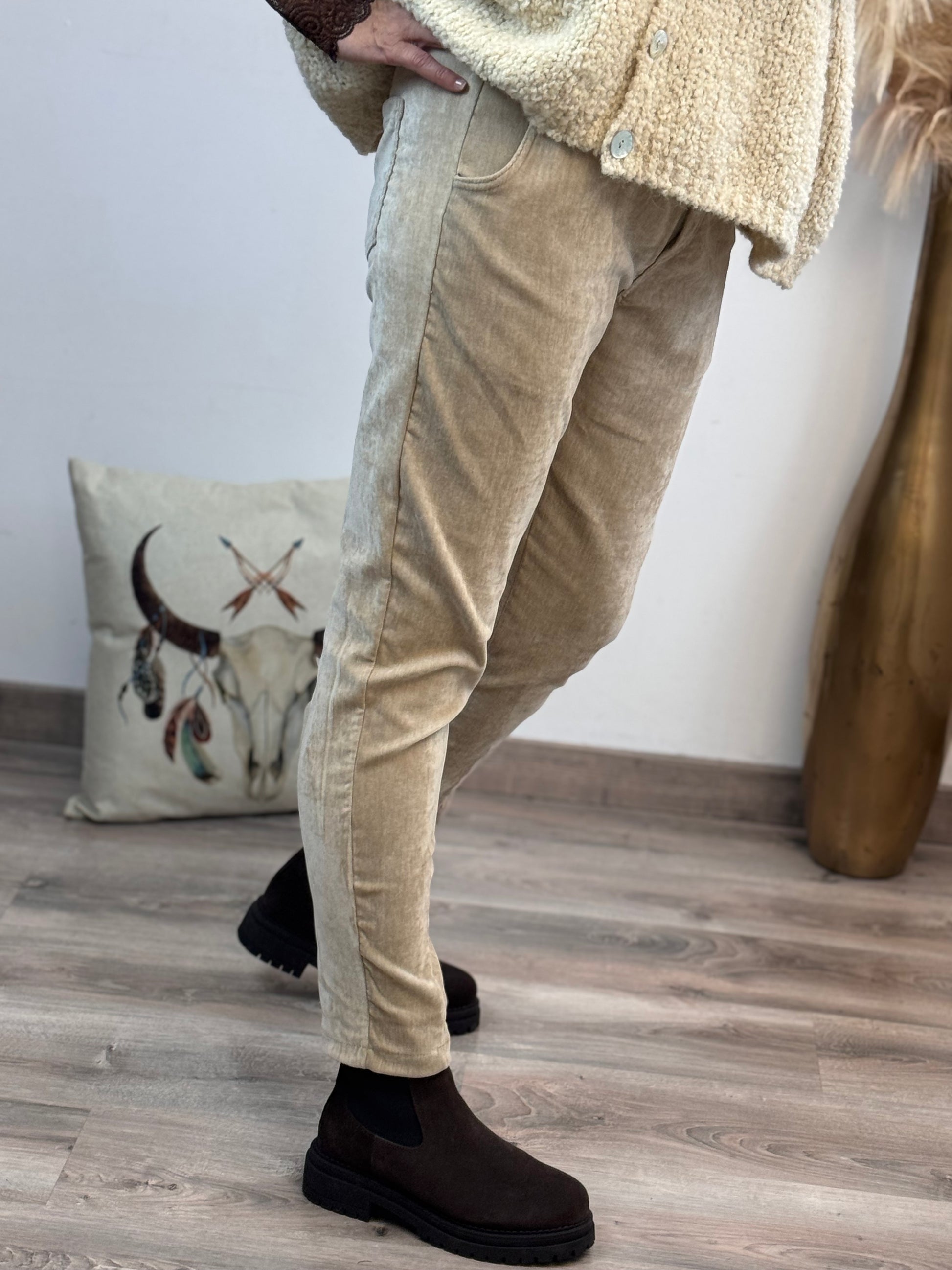 Pantalon Lucas beige
