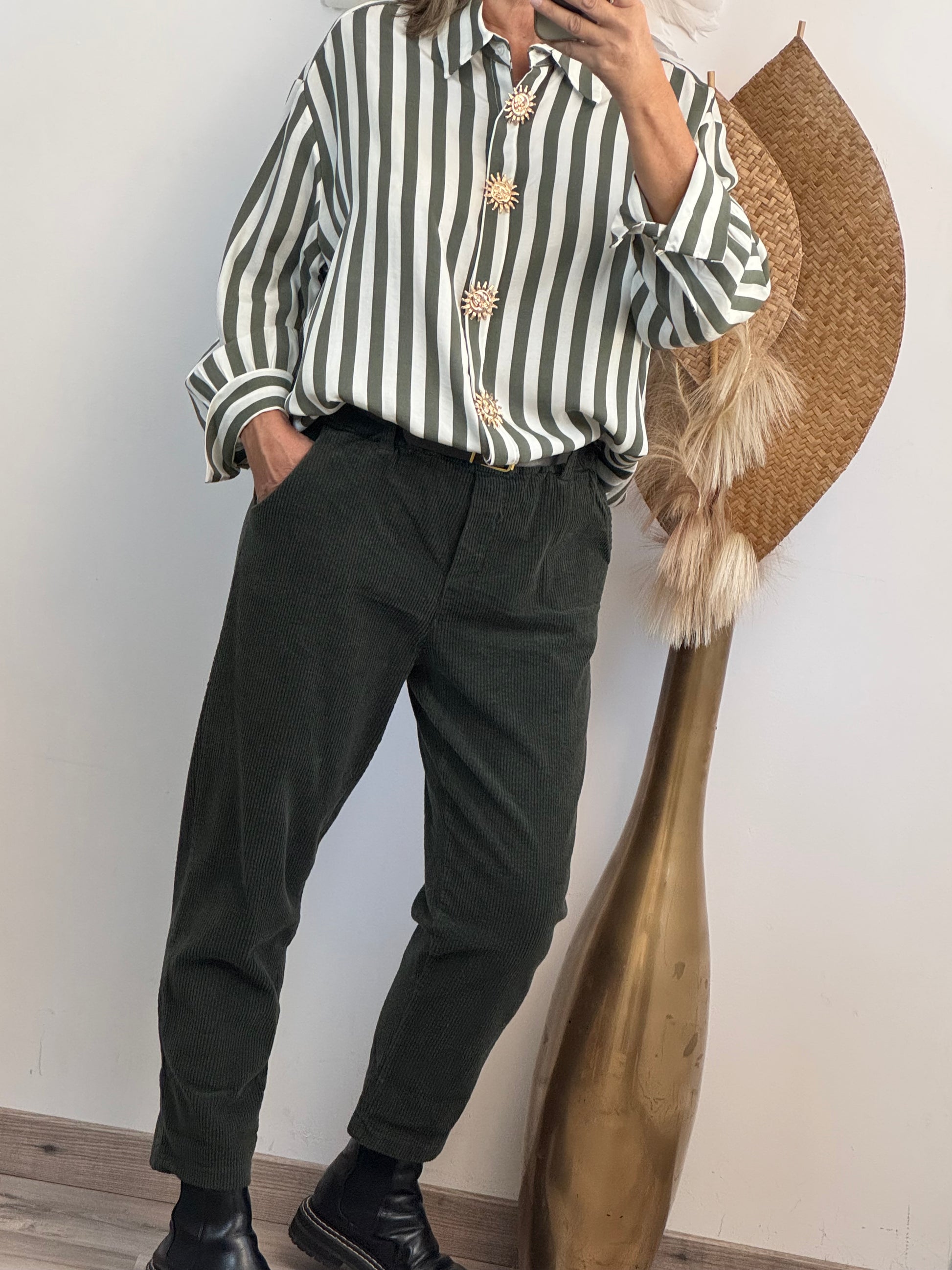 Pantalon Jules kaki