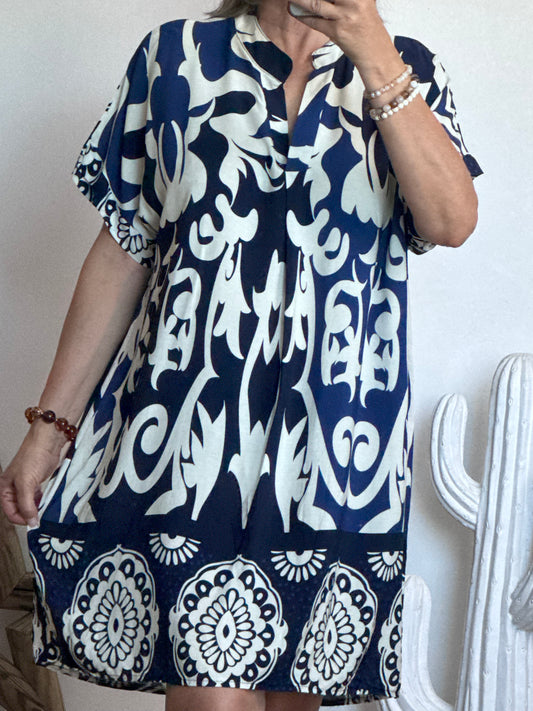 Robe Elisa Marine