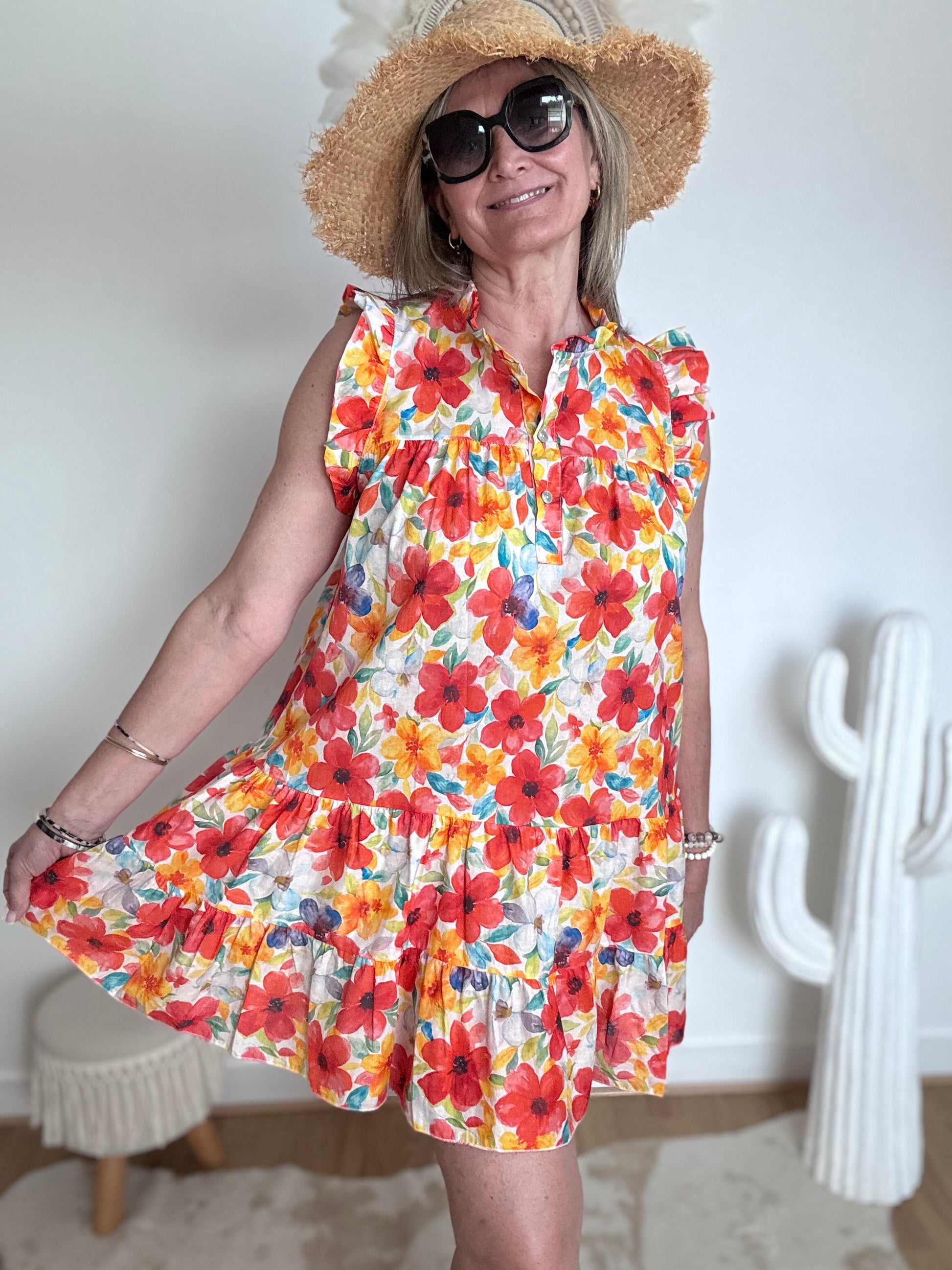 Robe coquelicots TU 38/46