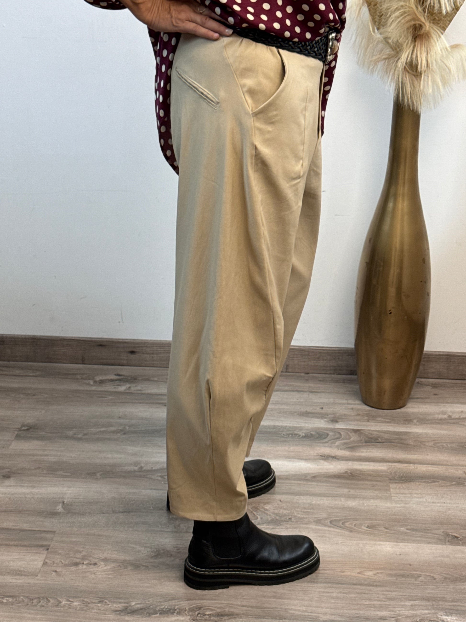 Pantalon Alex beige