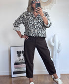 Pantalon Gabriel marron TU 36/42
