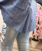 Veste blazer jean bleu clair TU 38/44