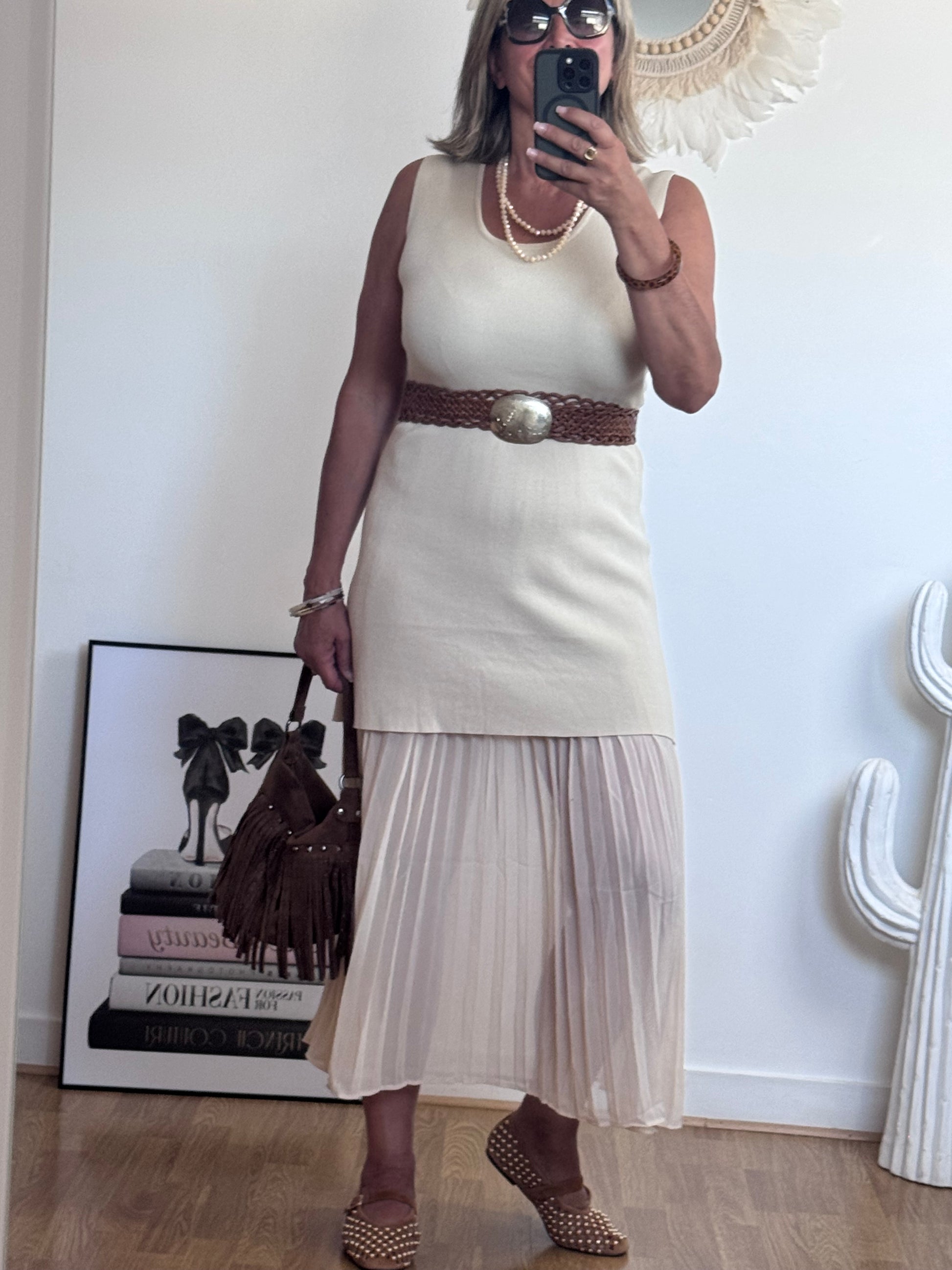 Robe Capucine crème