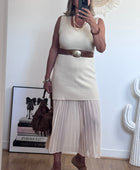 Robe Capucine crème