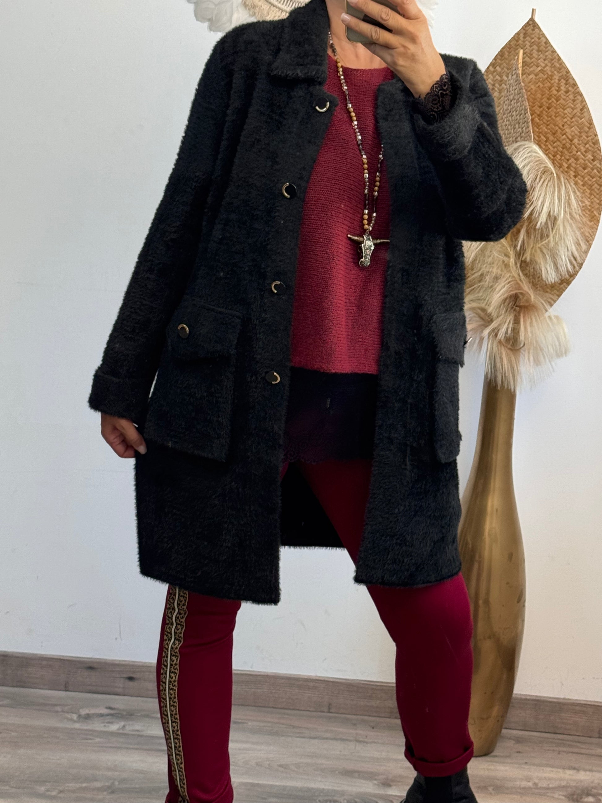 Veste Céline noire