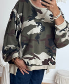Sweat-shirt oversize camouflage TU 38/50