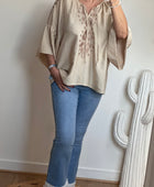 Blouse Elise beige