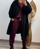 Manteau Marceau noir
