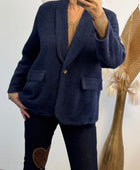 Blazer d’hiver bleu TU 36/44