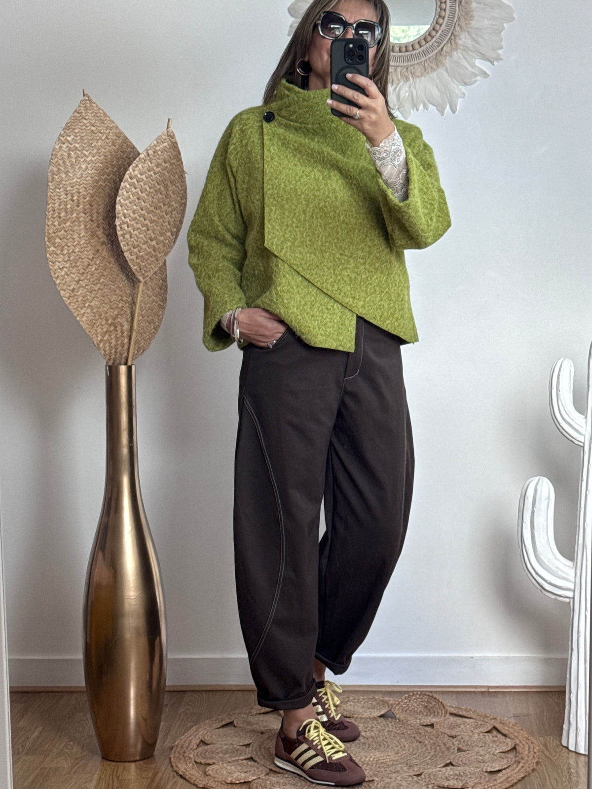 Veste Solan vert pistache
