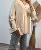 Pull Lucas oversize beige TU 44/54