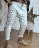 Pantalon saroual beige OK!